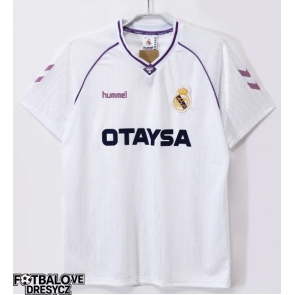 Real Madrid 1990-1992 Retro Domácí Dres Krátký Rukáv Real Madrid 1990-1992 Retro Domácí Dres Krátký Rukáv
